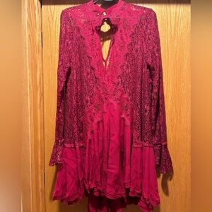 Free People Lace Tunic
